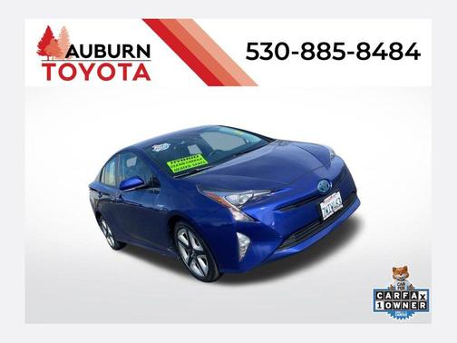 Blue Crush Metallic 2016 Toyota Prius Four Touring