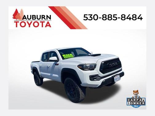 Super White 2019 Toyota Tacoma TRD Pro