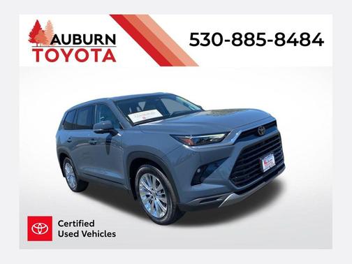 Storm Cloud 2024 Toyota Grand Highlander Platinum