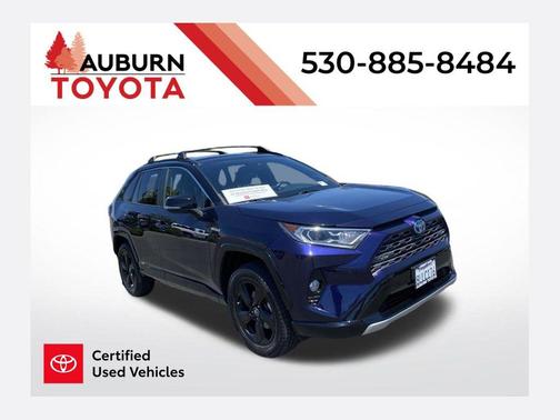 Blueprint w/Black Roof 2019 Toyota RAV4 Hybrid SE