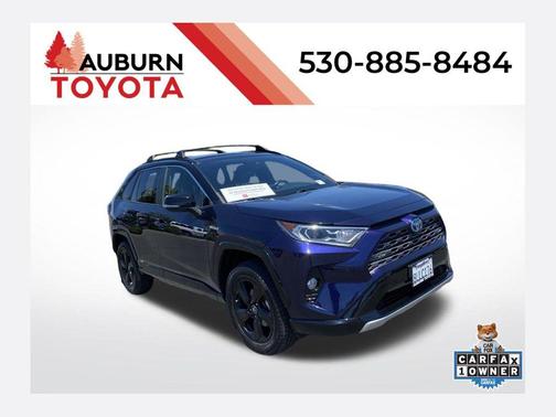 Blueprint w/Black Roof 2019 Toyota RAV4 Hybrid SE