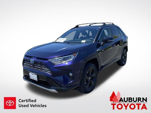 Blueprint w/Black Roof 2019 Toyota RAV4 Hybrid SE