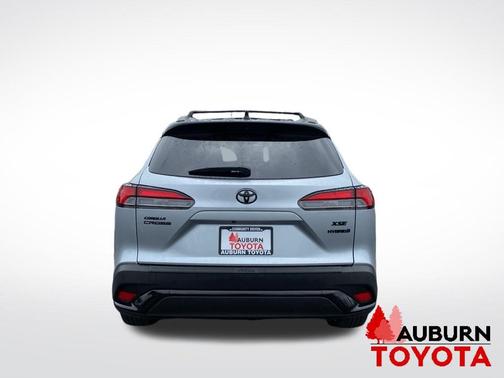 Sonic Silver/Jet Black 2024 Toyota Corolla Hybrid SE