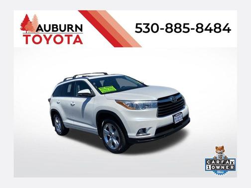 Blizzard Pearl 2016 Toyota Highlander Limited Platinum