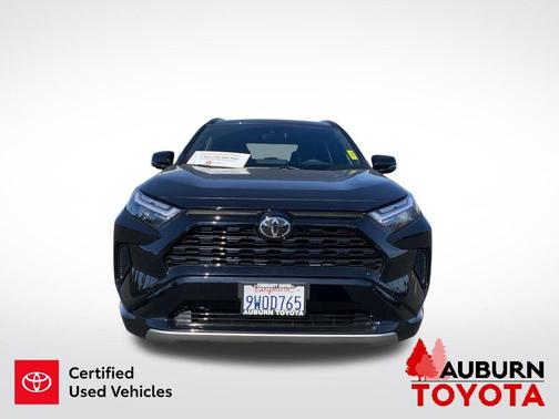 Midnight Black Metallic 2025 Toyota RAV4 Hybrid SE