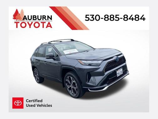 Magnetic Gray Metallic/Midnight Black Metallic 2024 Toyota RAV4 Prime XSE