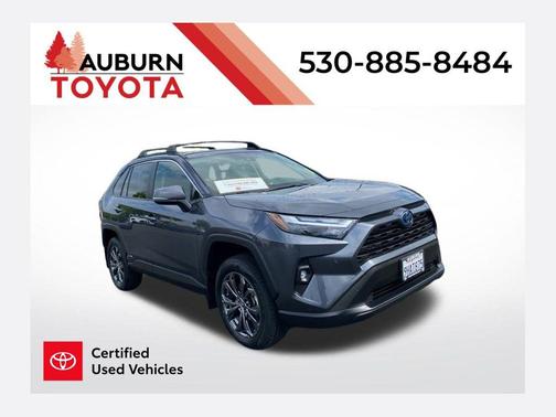 Magnetic Gray Metallic 2023 Toyota RAV4 Hybrid XLE Premium