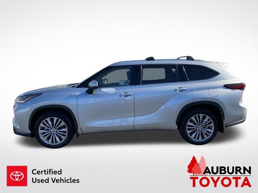 Celestial Silver Metallic 2021 Toyota Highlander Hybrid Platinum