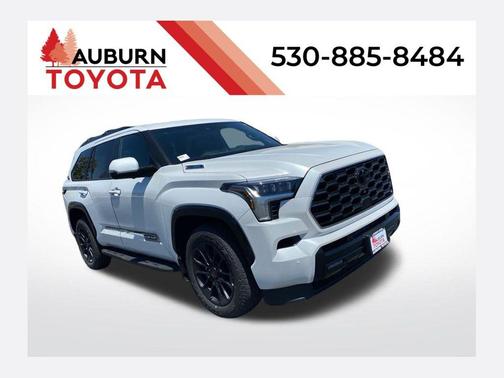 Wind Chill Pearl 2026 Toyota Sequoia Platinum