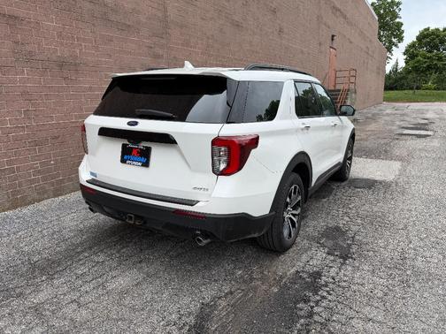 STAR WHITE MET TRI-COAT 2023 Ford Explorer ST-Line