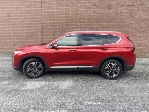 Lava Orange 2019 Hyundai SANTA FE Ultimate 2.0T