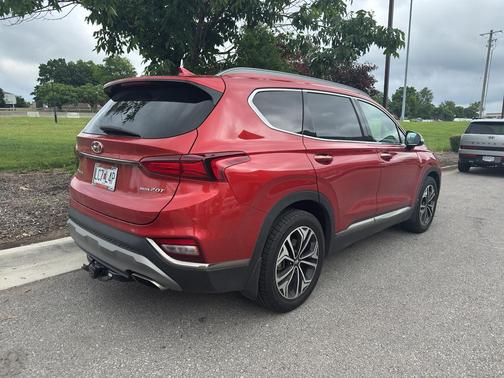 Lava Orange 2019 Hyundai SANTA FE Ultimate 2.0T