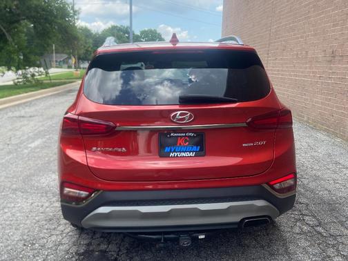 Lava Orange 2019 Hyundai SANTA FE Ultimate 2.0T