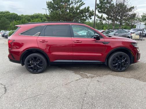 Passion Red Tintcoat 2021 Kia Sorento SX