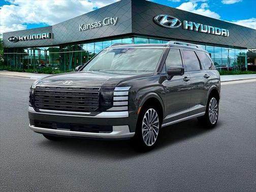 Titan Charcoal Pearl 2026 Hyundai Palisade Hybrid Calligraphy