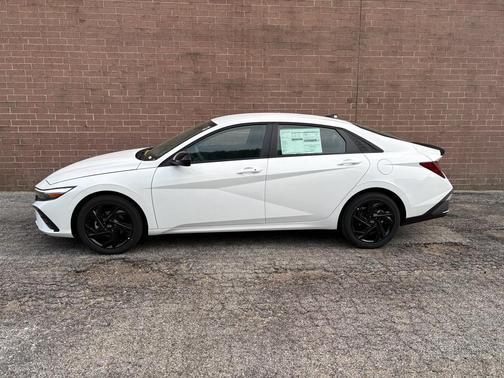 Serenity White 2026 Hyundai ELANTRA Sport