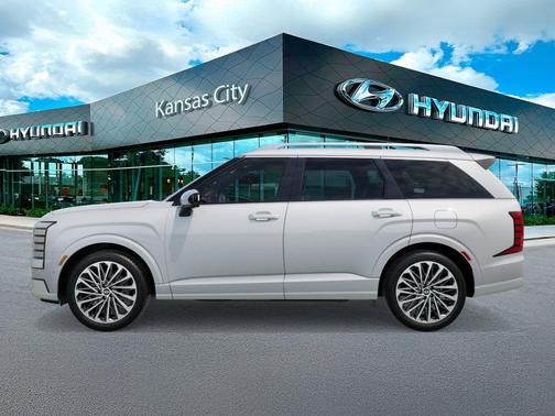 Creamy White Pearl 2026 Hyundai Palisade Hybrid Calligraphy