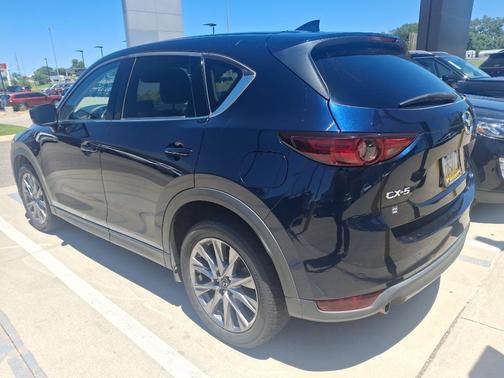 Deep Crystal Blue Mica 2021 Mazda CX-5 Grand Touring
