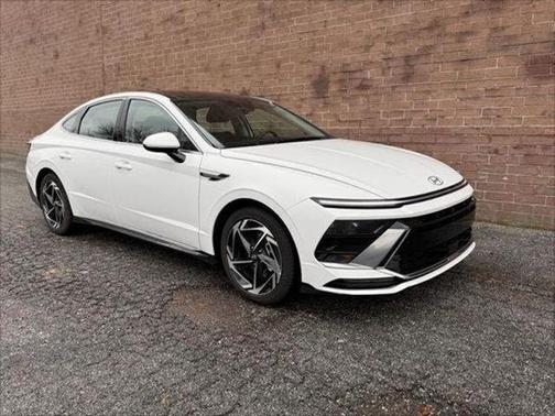 Serenity White 2025 Hyundai SONATA SEL