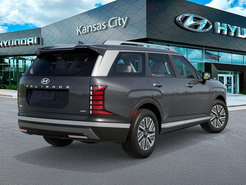 Ecotronic Gray Pearl 2026 Hyundai Palisade Hybrid SEL Premium 7P