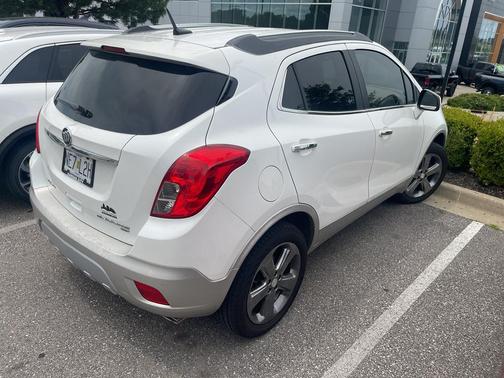White Pearl Tricoat 2014 Buick Encore Leather