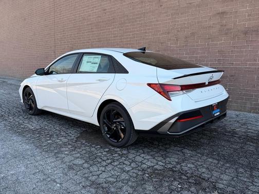 Serenity White 2026 Hyundai ELANTRA Sport