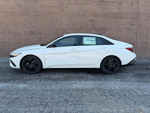 Serenity White 2026 Hyundai ELANTRA Sport