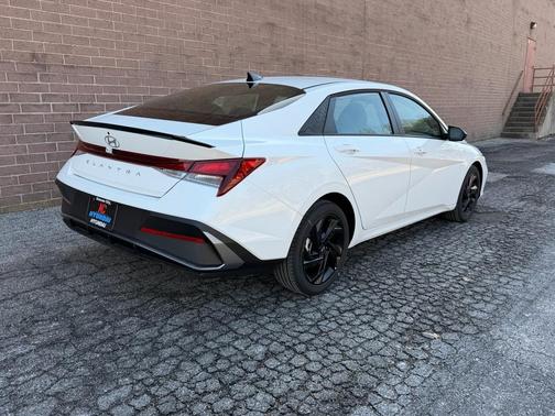 Serenity White 2026 Hyundai ELANTRA Sport