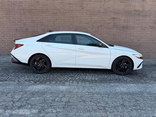 Serenity White 2026 Hyundai ELANTRA Sport