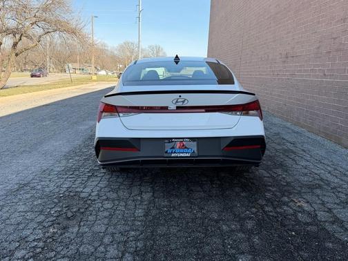 Serenity White 2026 Hyundai ELANTRA Sport