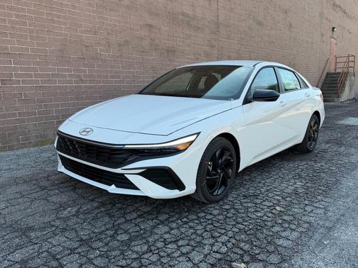 Serenity White 2026 Hyundai ELANTRA Sport