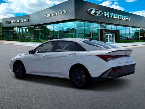 Serenity White 2026 Hyundai ELANTRA Sport