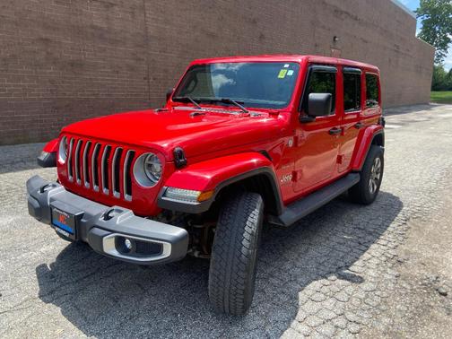 Firecracker Red 2020 Jeep Wrangler Unlimited Sahara