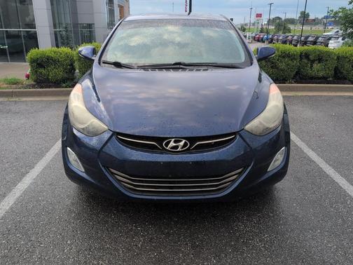 Atlantic Blue 2013 Hyundai ELANTRA Limited