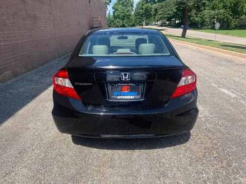 Black 2012 Honda Civic LX