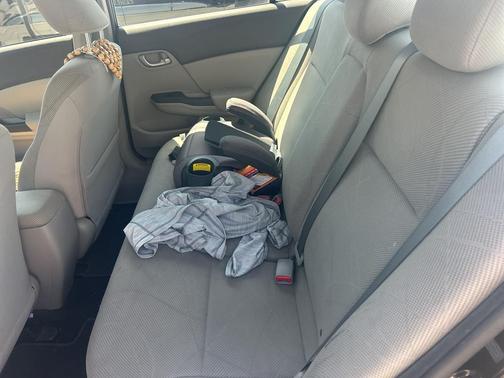 Black 2012 Honda Civic LX