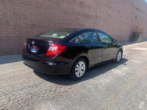 Black 2012 Honda Civic LX