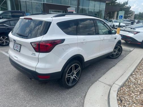 WHITE PLATINUM MET TRI-COAT 2019 Ford Escape SEL