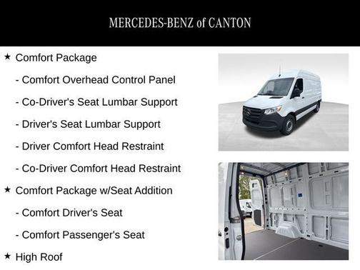 2025 Mercedes-Benz Sprinter 2500 Standard Roof