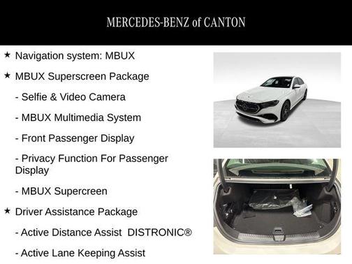 2025 Mercedes-Benz E-Class E 350 4MATIC