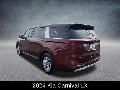 Flare Red 2024 Kia Carnival LX