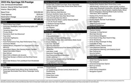 2023 Kia Sportage SX-Prestige
