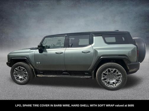 Moonshot Green Matte 2024 GMC HUMMER EV SUV 3X