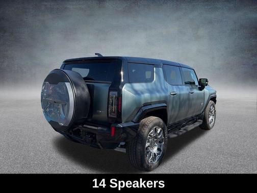 Moonshot Green Matte 2024 GMC HUMMER EV SUV 3X