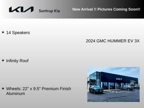Moonshot Green Matte 2024 GMC HUMMER EV SUV 3X