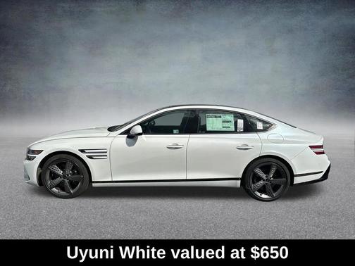Uyuni White 2025 Genesis G80 3.5T Sport Prestige AWD
