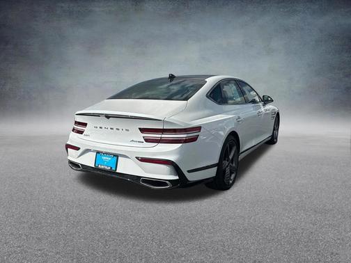 Uyuni White 2025 Genesis G80 3.5T Sport Prestige AWD