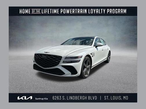 Uyuni White 2025 Genesis G80 3.5T Sport Prestige AWD