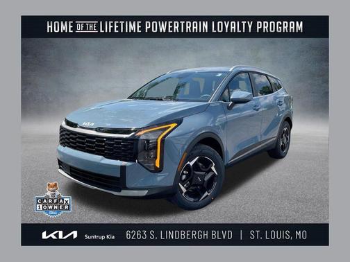 Heritage Blue 2026 Kia Sportage Hybrid EX