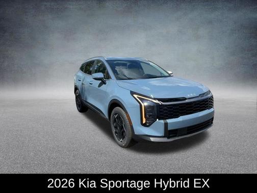 Heritage Blue 2026 Kia Sportage Hybrid EX